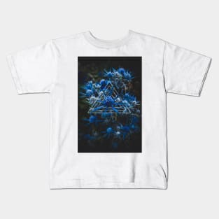 Eryngium creticum moody plants Kids T-Shirt